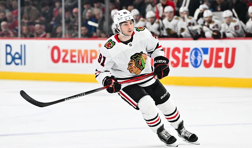 Frank Nazar je ochoten investovat čas do rozvoje s Chicago Blackhawks